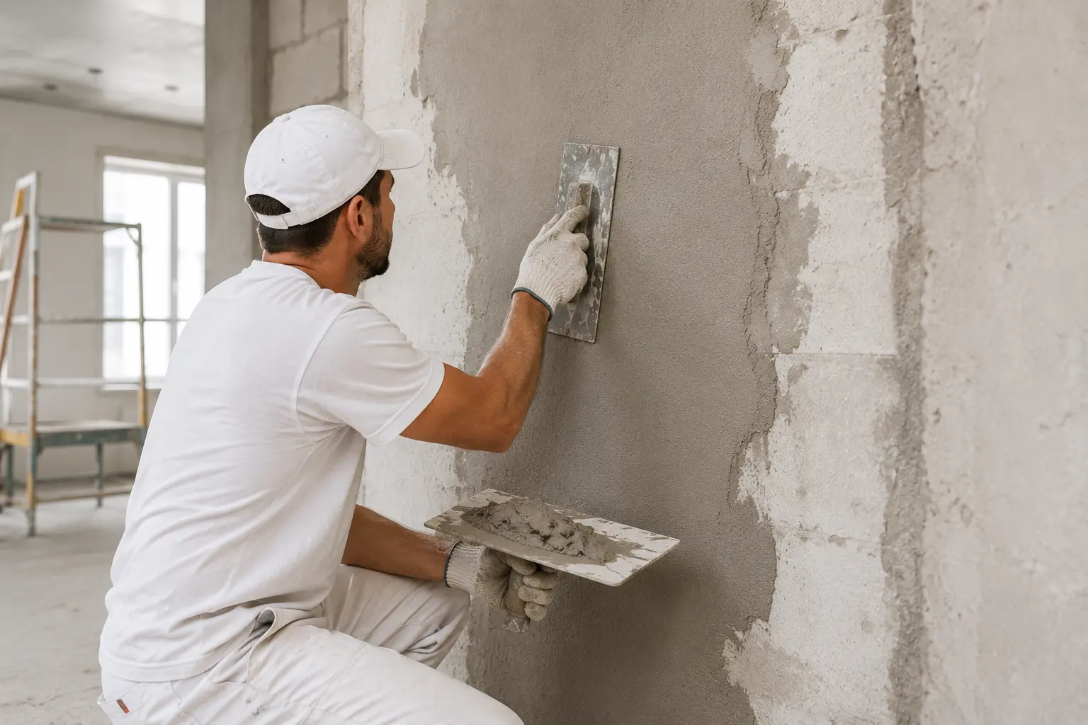 plaster-work